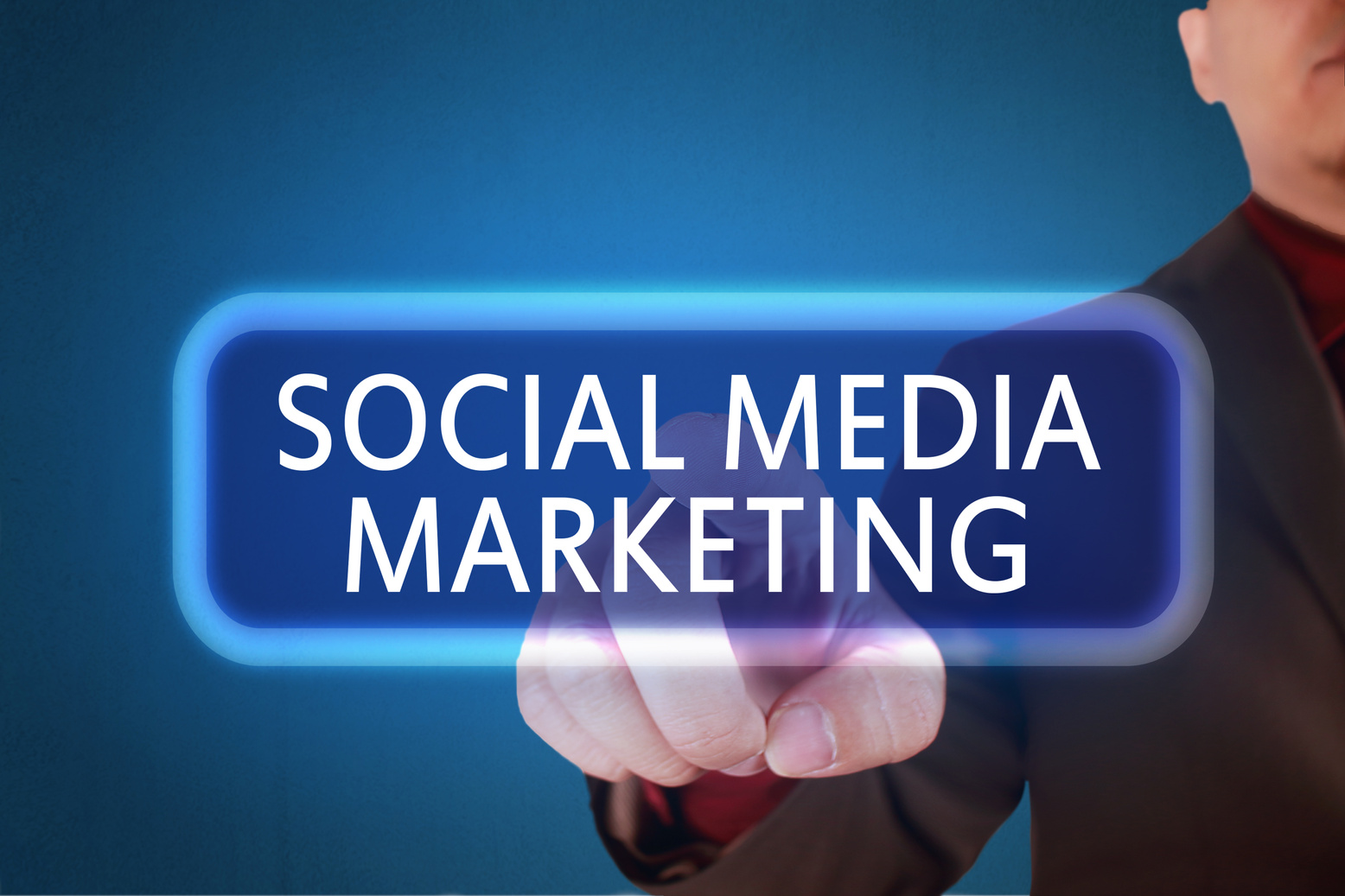 Social Media Marketing Strategy in Business Concept